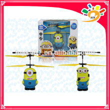 Wholesale toys Rc-helicopter Remote Control Aircraft Toy flying minions RC induction toys minions toys